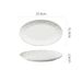 Steamed Special High-end Ceramic Fish Home Use New Oval Large Dish Dan-shaped Deep Plate_maomaolike.com