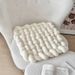 Home Garden Net Red Home Living Room Decoration Sofa Pillow Bedside Cushion Solid Color Hand Woven Cushion_maomaolike.com
