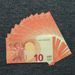 3A Full-Print Printed On Both Sides Euros Prop Money Realistic Paper Bills Notes 5 10 20 50 100 200 500 TOY Money For Film 67*36mm 50% Size_maomaolike.com