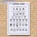 Laundry Guide Painting Poster, Minimalist Black-and-White Laundry Care Symbols Poster, Practical Laundry Care Reference, Ideal For Laundry Room And_maomaolike.com