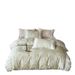 Nordic Boho Princess-style Long-staple Four-piece Set, French Vintage Print Patchwork Duvet Cover, Pure Cotton Bedding_maomaolike.com
