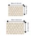 Bathroom Mat Toilet Mat Shower Mat Entrance Rug Absorbent Non-Slip Mat Soft Quick-Dry Machine Washable_maomaolike.com