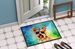 Yorkshire Terrier Hippie Dawg Doormat Front Door Mat Indoor Outdoor Rugs For Entryway, Non Slip Washable Low Pile, 24H X 36W_maomaolike.com
