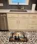 Rottweiler Spooky Halloween Memory Foam Kitchen Mat Machine Washable Anti-Fatigue Mat Cushion Comfort Bath Mat Or Kitchen Rug_maomaolike.com