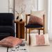 Household Accessories Sofa Pillow Cover Ice Flower Velvet Pink Design Home Decoration Pillow Office Hotel Cushion Backrest_maomaolike.com