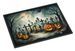 Graveyard Spooky Halloween Doormat Front Door Mat Indoor Outdoor Rugs For Entryway, Non Slip Washable Low Pile, 24H X 36W_maomaolike.com