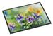Colorado Rocky Mountain Columbine In Watercolor Doormat Front Door Mat Indoor Outdoor Rugs For Entryway, Non Slip Washable Low Pile, 24H X 36W_maomaolike.com