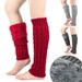 Plus Velvet Wool Socks To Keep Warm, Pile Socks For Women, Leg Warmers, Foot Warmers, Knitted Twisted Leg Warmers_maomaolike.com