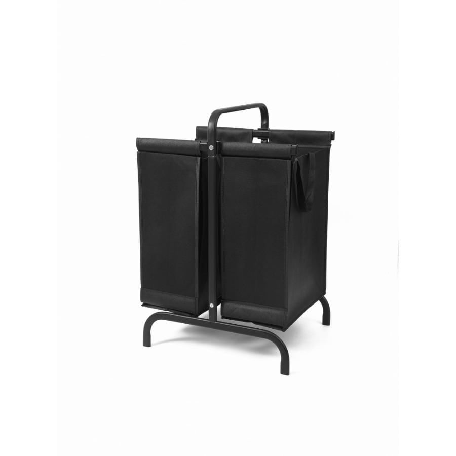 2-Tier Laundry Hamper 110L Large Oxford Clothes Basket Sorter With, Lid And Sorting Cards For Clothes & Toys Storage,Black_maomaolike.com