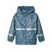 Children's Spring Autumn Fleece Lined PU Jacket Boys And Girls Kindergarten Baby 2-8 Years Old Waterproof Two-Piece_maomaolike.com
