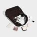 High-end Matte Leather Large Handbag For Women, 2026 New Vintage Studded Bucket Bag, Autumn And Winter Textured Handbag, Shoulder_maomaolike.com