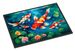 Koi Fish Doormat Front Door Mat Indoor Outdoor Rugs For Entryway, Non Slip Washable Low Pile, 24H X 36W_maomaolike.com