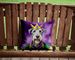 Irish Wolfhound King Of Mardi Gras Throw Pillow Machine Washable, Indoor Outdoor Decorative Pillow For Couch, Bed Or Patio, 14Hx14W_maomaolike.com