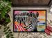 Zebra Doormat Front Door Mat Indoor Outdoor Rugs For Entryway, Non Slip Washable Low Pile, 24H X 36W_maomaolike.com