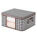 Large Capacity Clothing Quilt Storage Non-Woven Fabric With Visible Multi-Purpose Dustproof Foldable Home Organizer Bag_maomaolike.com