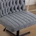 Armless Office Desk Chair No Wheels, GREY_maomaolike.com