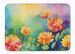 Chrysanthemums In Watercolor Memory Foam Kitchen Mat Machine Washable Anti-Fatigue Mat Cushion Comfort Bath Mat Or Kitchen Rug_maomaolike.com