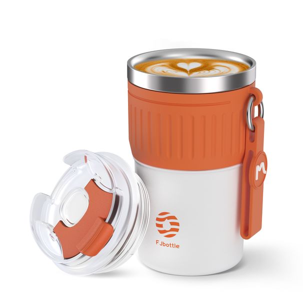 FEIJIAN-Stainless Steel Coffee Car Thermos Mug For Tea, Leak_Proof, Travel Thermo Cup, Gift Cup , 400ml_maomaolike.com