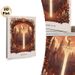 Magic Sword & Vintage Castle Painting Poster, Warm-toned Whimsical Fantasy Scene Poster, Enchanting Mystical Decor For Bedroom, Study And_maomaolike.com