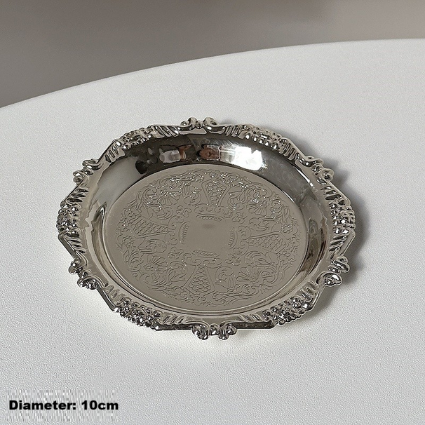 Vintage Stainless Steel High Footed Dessert Cup, Ice Cream Pudding, Custard Bowl, Ins Style Ice Cream Cup_maomaolike.com