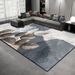 Living Room Rug,Large Rug,Oversized, Gold Leaves Design,Bedroom Rug,Soft And Thick, Machine Washable, Thickened Rug, Bedside Rug,Decorative Indoor Rug_maomaolike.com