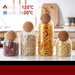 Transparent Glass Moisture-proof Tea Round Wooden Ball With Lid Stopper, Coffee Bean Sealed Jar, Creative Storage Bottle_maomaolike.com