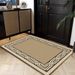 Living Room Rug,Large Rug,Oversized, Gold Leaves Design,Bedroom Rug,Soft And Thick, Machine Washable, Thickened Rug, Bedside Rug,Decorative Indoor Rug_maomaolike.com