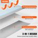 VEVOR Double Reflective Insulation Roll Air Bubble Film Radiant 120 In X 48 In X 1/8 In_maomaolike.com