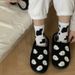 Men's Classy New Halloween Skull Cartoon Warm Winter And Women Couples Home Indoor Cotton Slippers For Men_maomaolike.com