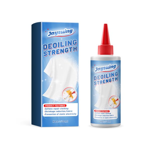Jaysuing Clothing Cleaner, Clothing Protection Color Deep Cleaning Clothes Stubborn Dirt Stains Oil Stains Blood Stains Perspiration_maomaolike.com