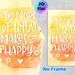 Inspirational "Do More Of What Makes You Happy" Painting Poster, Soft Watercolor Warm Tone With Daisies Poster, Uplifting Decor Piece Suitable For_maomaolike.com