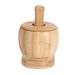 Kitchen Bamboo Garlic Pounder Food Stirrer For Home & Commercial_maomaolike.com