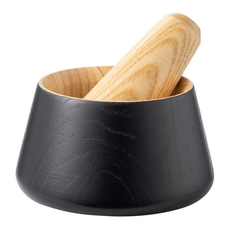 Wooden Hand Pounded Garlic Paste Tool_maomaolike.com