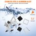 VEVOR Commercial Vegetable Slicer, 1/4"+3/8"+1/2" Fruit Slicer, Stainless Steel And Aluminum Alloy Vegetable Cutter Slicer Machine, Manual Slicer With Non-slip Feet, For Radishes, Onions, Potatoes_maomaolike.com