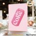 Diet Coke Can Painting Poster, Pastel Pink Retro Cartoon Style Poster, Eye-catching Beverage-themed Wall Decor Ideal For Bedroom, Living Room, Kitchen_maomaolike.com