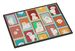 Lots Of Maltese Doormat Front Door Mat Indoor Outdoor Rugs For Entryway, Non Slip Washable Low Pile, 24H X 36W_maomaolike.com