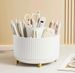1 Piece 360 Degree Rotating Cosmetic Storage Box, Stylish ABS Plastic Bedroom, Vanity And Bathroom Storage, Hanging Jewelry_maomaolike.com