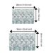 Bathroom Mat Toilet Mat Shower Mat Entrance Rug Absorbent Non-Slip Mat Soft Quick-Dry Machine Washable_maomaolike.com