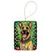 Belgian Malinois Christmas Porcelain Ornament Christmas Tree Hanging Decorations For Home Christmas Holiday, Rectangle, Gift, Multicolor_maomaolike.com