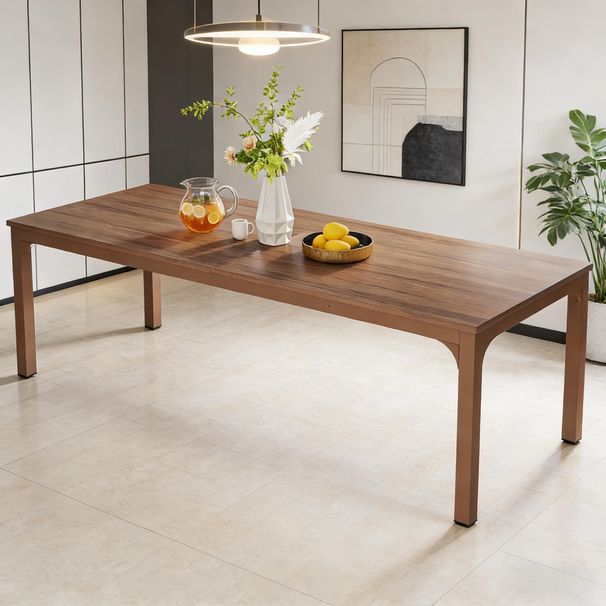 Long Kitchen Table For 6-8 People Rectangular Dining Table_maomaolike.com