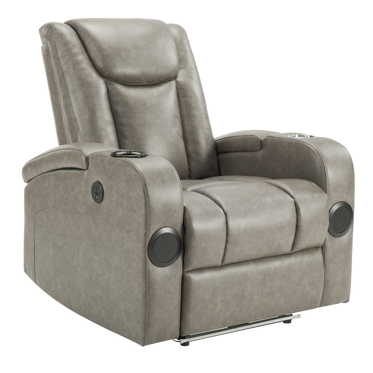 Recliner Sofa With Power Recline, Adjustable Split Back, USB Charging, Bluetooth Speakers & LED LightingRecliner Sofa With Power Recline, Adjustable Split Back, USB Charging, Bluetooth Speakers & LED_maomaolike.com