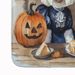 Bichon Frise Fall Kitchen Pumpkins Memory Foam Kitchen Mat Machine Washable Anti-Fatigue Mat Cushion Comfort Bath Mat Or Kitchen Rug_maomaolike.com