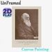 Charles Darwin Portrait With Inspirational Quote Painting Poster, Vintage Sepia-toned Classic Portrait Poster, Motivational Quote Design For_maomaolike.com