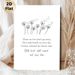Dandelion Memorial Quote Painting Poster, Minimalist Monochrome Line Art Poster, Heartfelt Comforting Message, Suitable For Living Room, Bedroom And_maomaolike.com