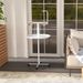 PawHut Bird Stand, Parrot Stand With Wheels, Perches, Stainless Steel Feed Bowls, Round Tray, Bird Play Stand For Indoor Outdoor, White_maomaolike.com