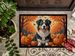Australian Shepherd Terrier Fall Doormat Front Door Mat Indoor Outdoor Rugs For Entryway, Non Slip Washable Low Pile, 24H X 36W_maomaolike.com