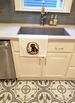 Chocolate Labrador Retriever And Flowers Kitchen Towel Set Of 2 White Dish Towels Decorative Bathroom Hand Towel For Hand, Face, Hair, Yoga, Tea, Dishcloth, 19 X 28", White_maomaolike.com