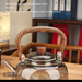 1 Single Pot Black Fat Tea Brewing With Handle, Borosilicate Glass Material, High Temperature Resistant, Open Flame_maomaolike.com