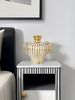 1pc High-end Design Black Gold Stripe Heart-shaped Ceramic Vase Is Suitable For Multi-scene Ornaments In The Living Room Flower Arrangement Vase_maomaolike.com