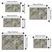 Small, Washable, Non-slip Rugs Suitable For Entryways, Kitchens, Laundry Rooms, Beside The Bed In Bedrooms, And Living Rooms. Machine-washable Rugs._maomaolike.com